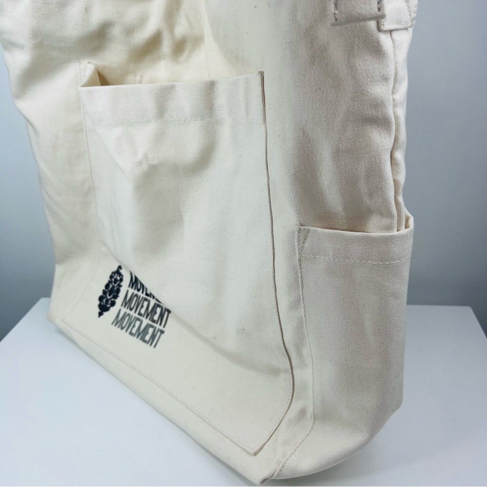 FP Movement By Free People Canvas Early Riser Gym Workout Yoga Sling Tote Bag - Picture 6 of 13